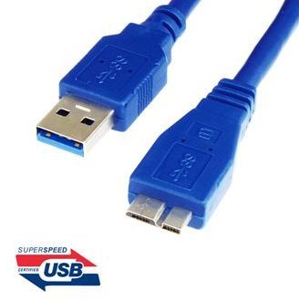 Vigan USB 3.0 A-micro B kabel, M/M - použité