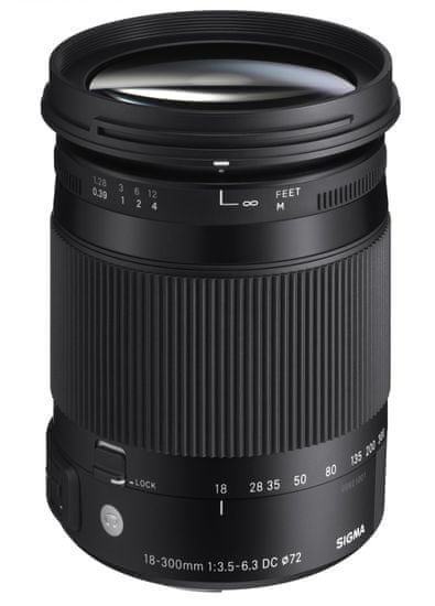 Sigma 18-300/3,5-6,3 DC MACRO OS HSM Contemporary pro Nikon F + 4 roky záruka