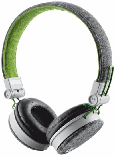 Trust Fyber Headphone - gray/green (20080)