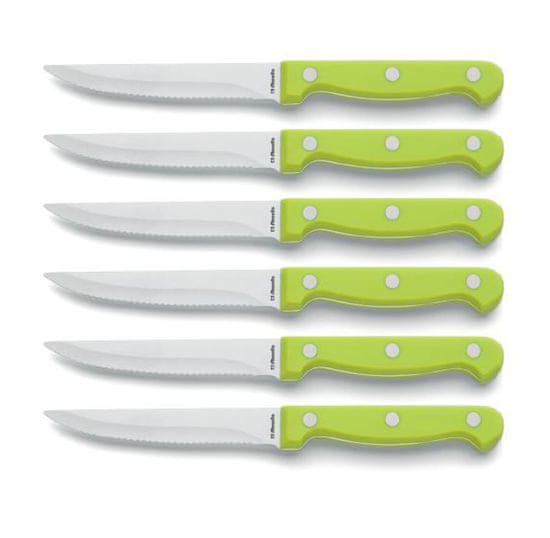 Amefa Sada steakových nožů 6ks, zelená