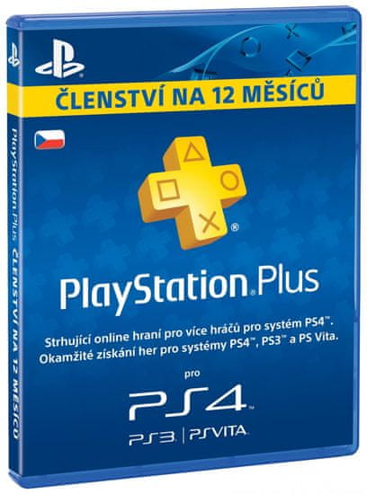 Sony PlayStation Plus Cards 365 dní (CZE)
