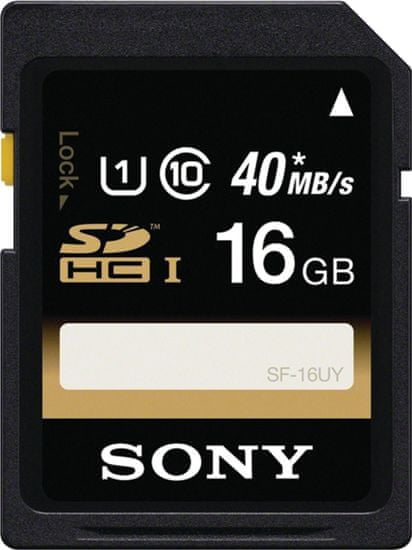 Sony SDHC 16GB (class 10) 40MB/s