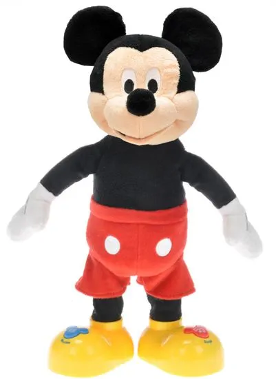 Mikro hračky Mickey Mouse 33cm mluvící a zpívající
