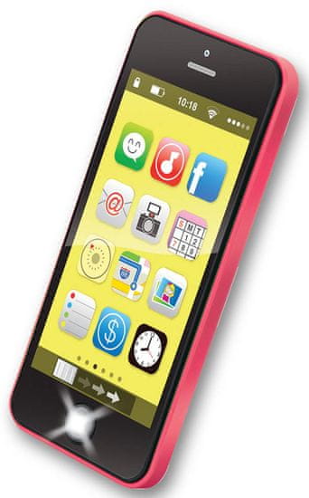 MaDe Smartphone 40 melodií, červená