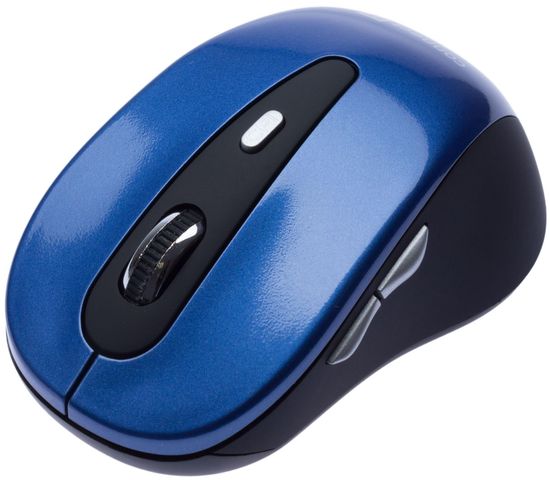 Connect IT CI-164 bezdrátová optická myš, modrá