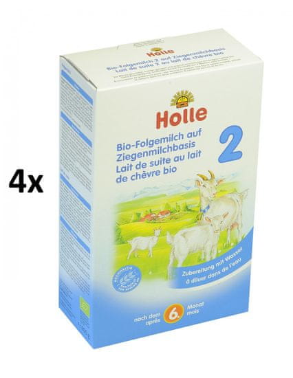 Holle Bio dětská mléčná výživa na bázi kozího mléka 2 - 4 x 400g