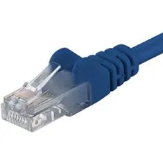 PremiumCord Patch kabel UTP CAT6, 3m, modrý