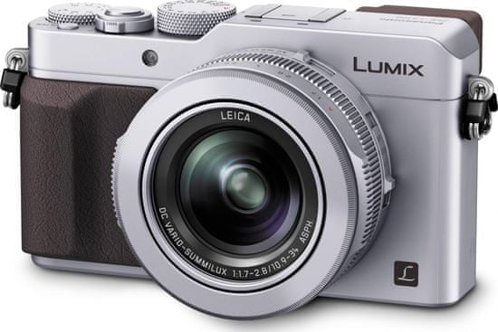 Panasonic Lumix DMC-LX100EP stříbrná - rozbaleno