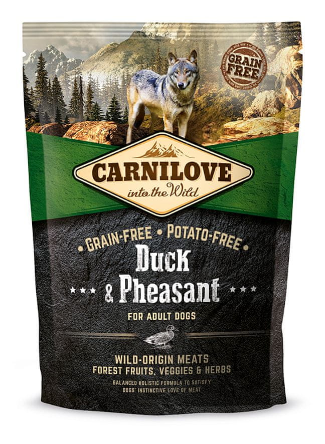 Levně Carnilove Duck & Pheasant for Adult 1,5kg