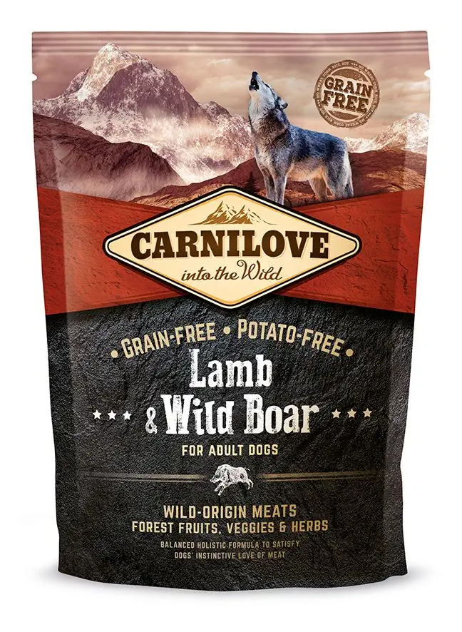 Levně Carnilove Lamb & Wild Boar for Adult 1,5kg