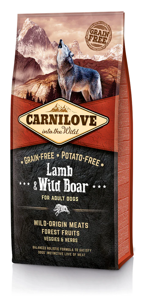 Levně Carnilove Lamb & Wild Boar for Adult 12kg