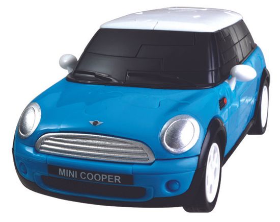 Albi 3D Puzzle auto - MiniCooper modré