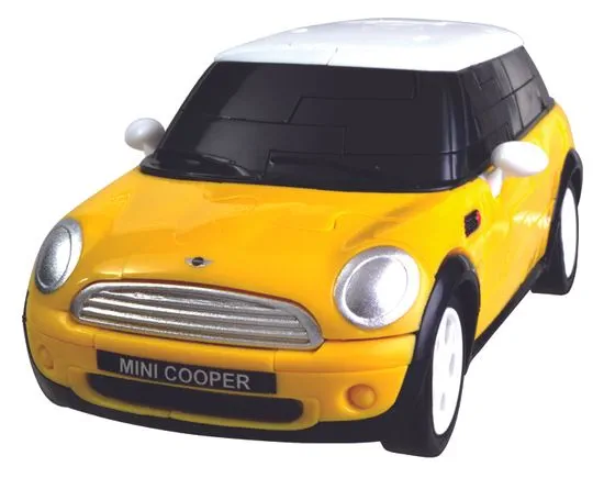 Albi 3D Puzzle auto - MiniCooper žluté