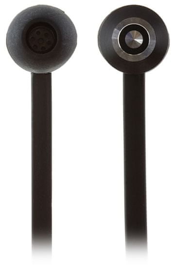 KitSound Ribbons s mikrofonem, 3,5 mm jack, černá