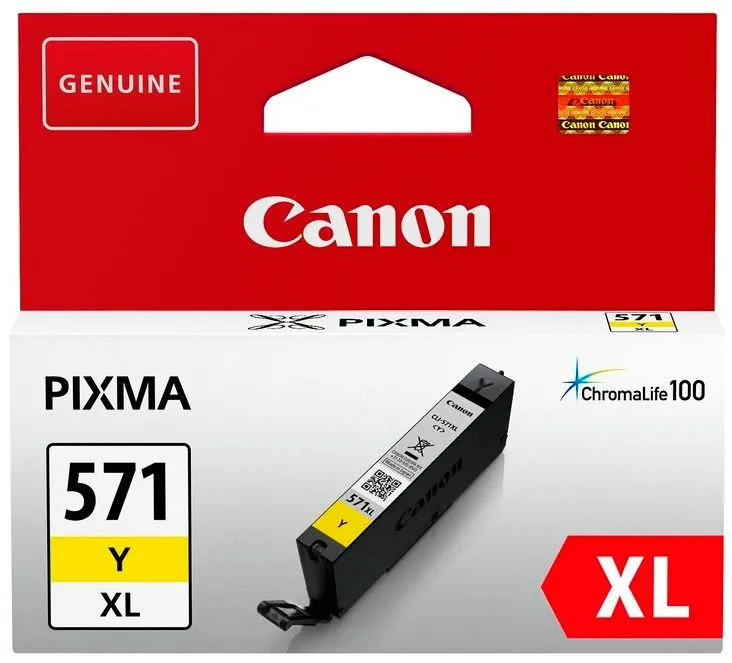 Canon CLI-571Y XL (0334C001), žlutý