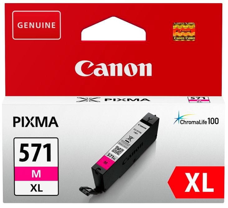 Levně Canon CLI-571M XL (0333C001), purpurový