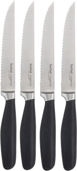 Tefal Ingenio sada 4 nerezových steakových nožů K091S414 - rozbaleno