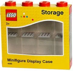 LEGO Sběratelská skříňka na 8 minifigurek - černá