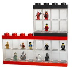 LEGO Sběratelská skříňka 16 minifigurek - červená