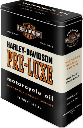 Postershop Retro dóza XL Harley Davidson Pre-luxe 8x19x26cm