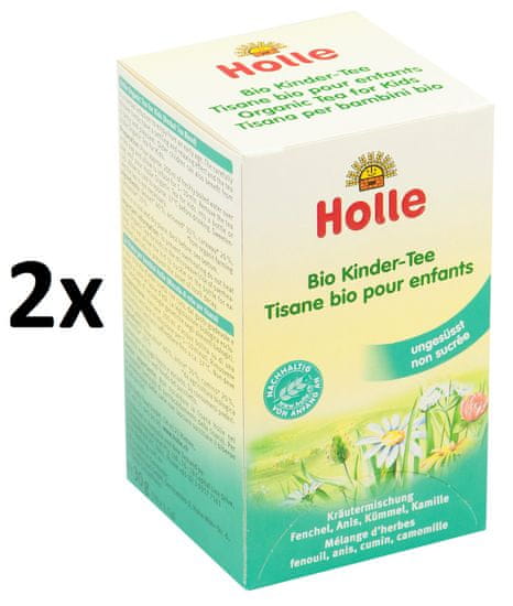 Holle Bio-dětský čaj, 2 × 30 g
