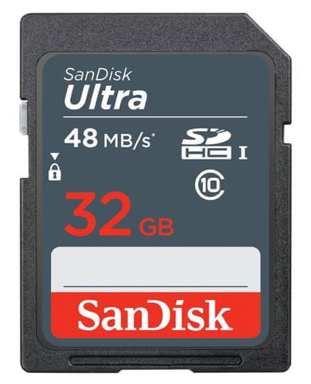 SanDisk SDHC Ultra 32GB 48MB/s UHS-I (SDSDUNB-032G-GN3IN)