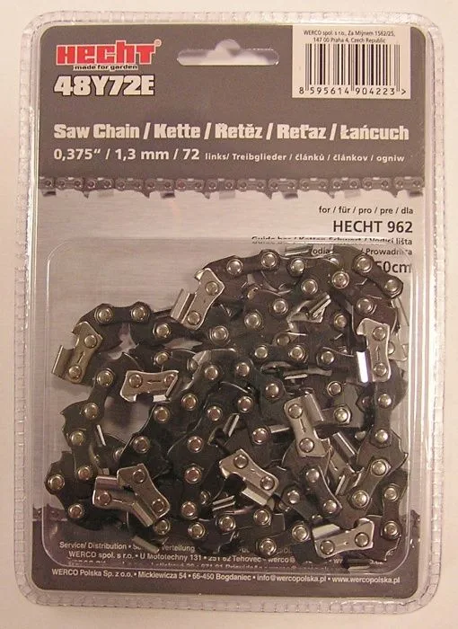 Hecht Řetěz 48Y72E 72 článků, 3/8 - 1,3mm