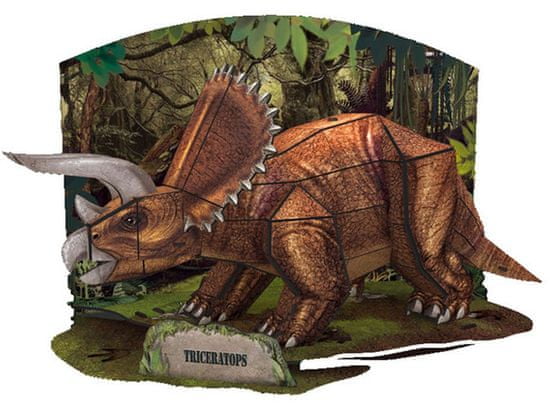 CubicFun Puzzle 3D Triceratops | MALL.CZ