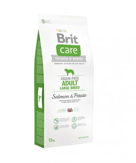 Brit Care Grain-free Adult Large Breed Salmon&Potato 12kg