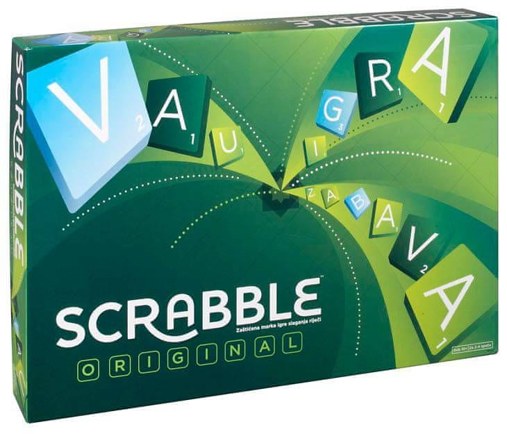 Mattel Scrabble Original - rozbaleno