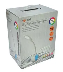 Solight LED stolní lampička stmívatelná, 256 barev