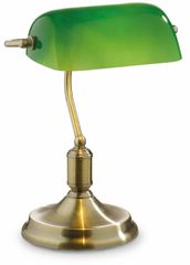 Ideal Lux Stolní lampa Lawyer Brunito 45030