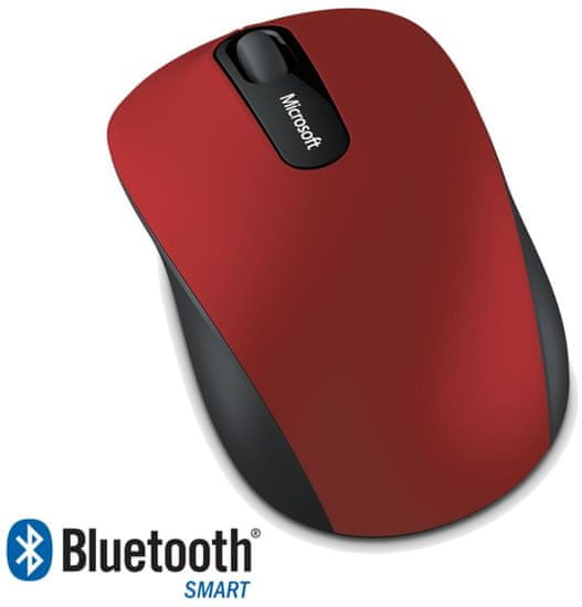 Microsoft Bluetooth Mobile Mouse 3600, tmavě červená (PN7-00014)