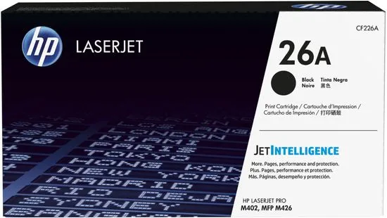 HP LaserJet Toner 26A, černý (CF226A)