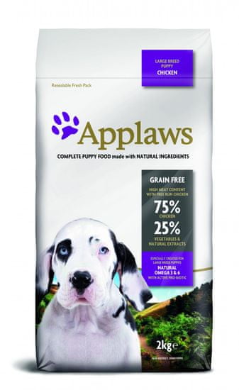 Applaws Dog Puppy Large Breed Chicken 2kg