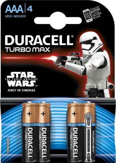 Duracell Turbo Max, AAA, 4ks