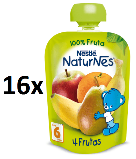 Nestlé kapsička 4 Ovoce 16x90g