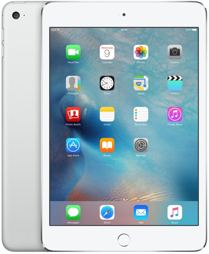 Apple iPad Mini 4 Wi-Fi 16GB Silver (MK6K2FD/A) | MALL.CZ