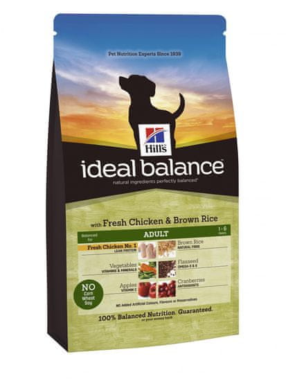 Hill's Canine Ideal Balance Adult Chicken & Brown Rice 2 kg