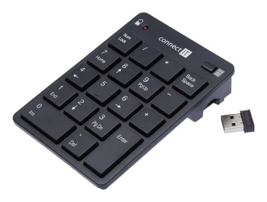 Connect IT bezdrátový numerický keypad (CI-663)