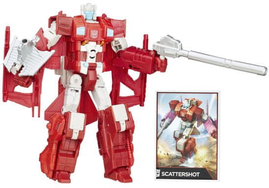 Transformers s doplňky a náhradním vybavením Scattershot