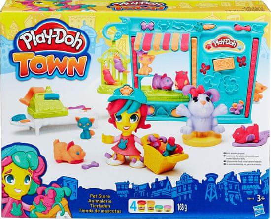 Play-Doh TOWN Obchod se zvířátky