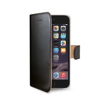 Celly Pouzdro Wally, Apple iPhone 6/6S, černé