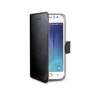 Celly Pouzdro Wally, Samsung Galaxy J1 Ace, černé