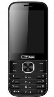 MaxCom MM237, Dual SIM, černý