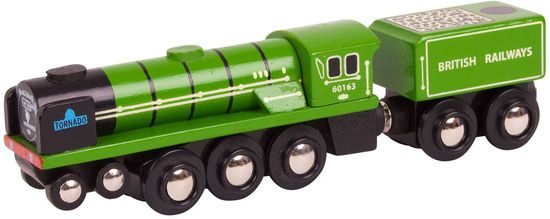 Bigjigs Rail Replika lokomotivy - Tornado