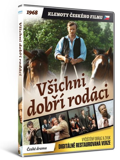Všichni dobří rodáci - edice KLENOTY ČESKÉHO FILMU (digitálně restaurovaná verze) - DVD