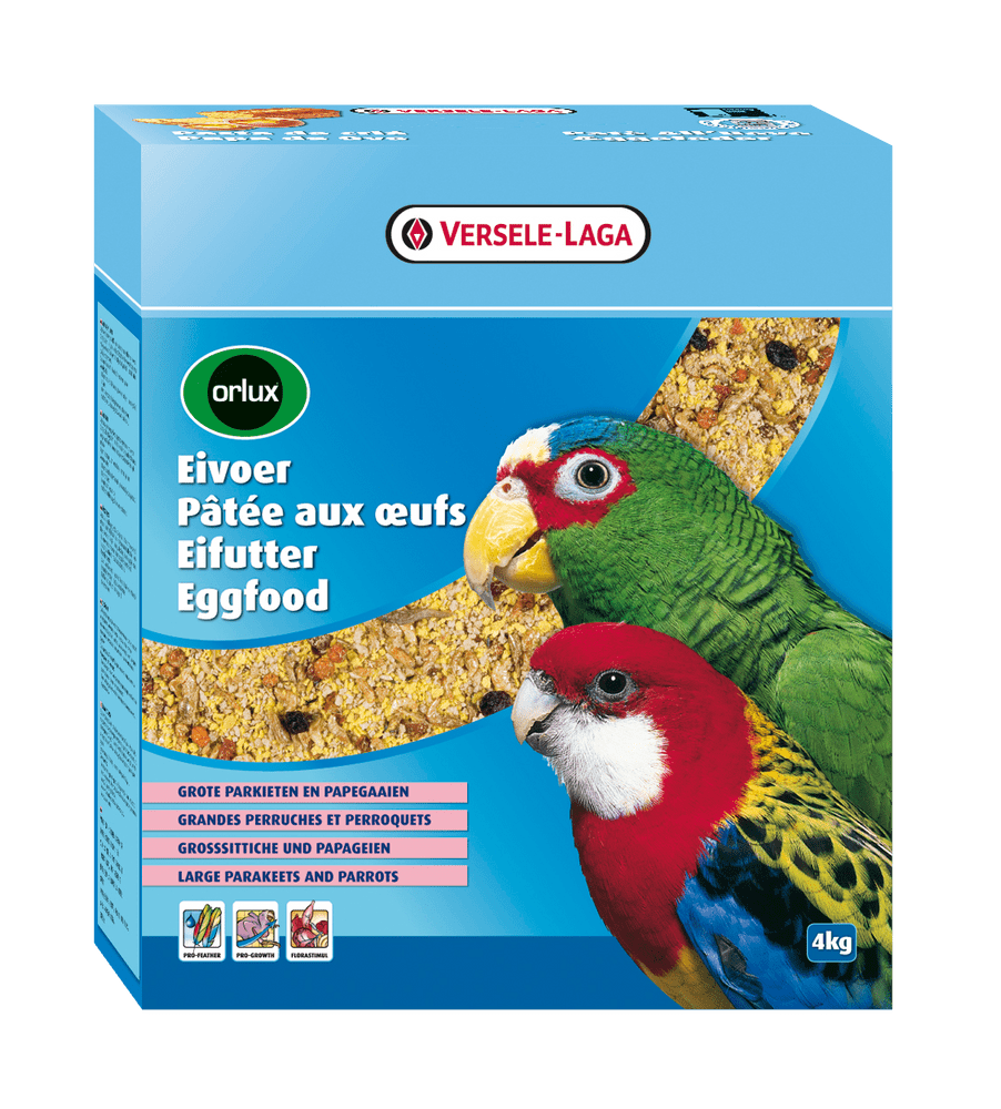 Versele Laga Orlux Eggfood Parrots and Large Parakeets 4 kg EXPIRACE 18.03.2023