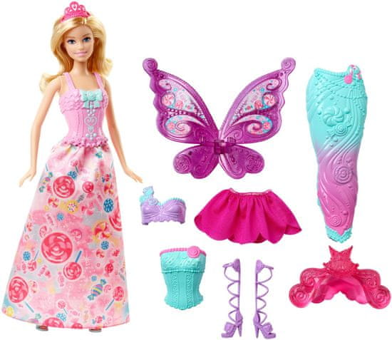 Mattel Barbie Víla a pohádkové oblečky