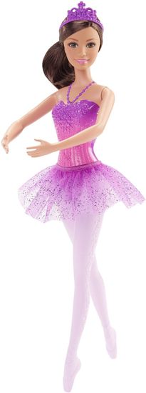 Mattel Barbie Balerína fialová